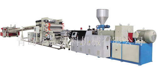 PVC自由發泡板、厚板、裝飾板生產線